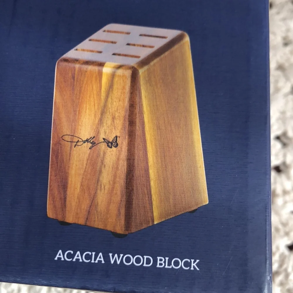 Dolly 7-Piece Steak Knife Set - Blue Butterfly Handles